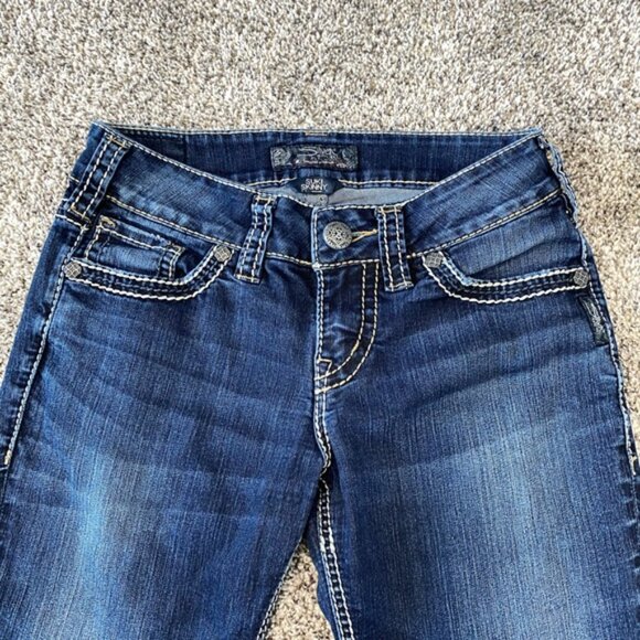 Silver Suki Jeans - Picture 3 of 4